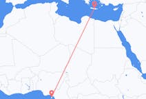Рейсы из Малабо, Экваториальная Гвинея в Ираклион, Греция