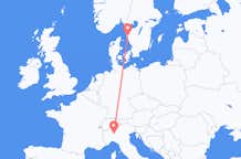 Flights from Gothenburg to Milan