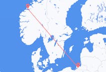 Vols depuis la ville de Kaliningrad vers la ville de Molde