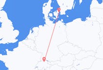 Flights from Zürich in Switzerland to Copenhagen in Denmark