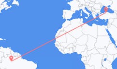 Flights from Manaus, Brazil to Kastamonu, Turkey