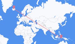 Рейсы из Амбон, Малуку, Индонезия в Акюрейри, Исландия