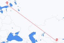 Fly fra Namangan til Lappeenranta
