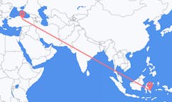 Flights from Kendari, Indonesia to Tokat, Turkey