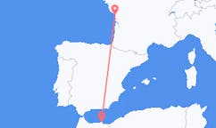 出发地 法国拉罗歇尔目的地 西班牙梅利利亚的航班