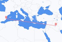 Flyrejser fra Baghdad til Alicante