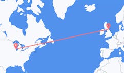 Flyreiser fra Milwaukee, USA til Newcastle upon Tyne, England