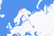 Flyg från Saratov till Tromsø