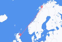Flüge von der Stadt Aberdeen in die Stadt Narvik