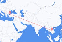 Flights from Ubon Ratchathani Province, Thailand to Istanbul, Turkey