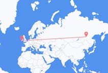 Flights from Neryungri, Russia to Cork, Ireland