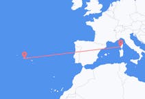 Flights from Pico Island, Portugal to Ajaccio, France