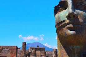 Einkaströnd Pompeii og Vesúvíusar