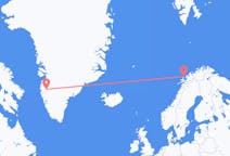 Flights from Andenes, Norway to Kangerlussuaq, Greenland