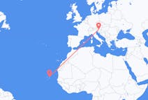 Flights from Sal in Cape Verde to Klagenfurt in Austria