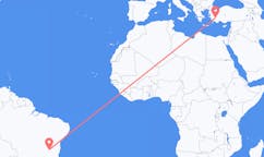Flights from Montes Claros, Brazil to Denizli, Turkey