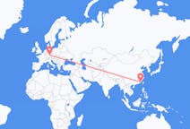 Flyreiser fra Xiamen, Kina til Nürnberg, Tyskland