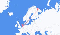 Flyg från Kirovsk till Rotterdam