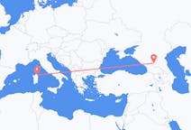 Flights from Nalchik, Russia to Olbia, Italy