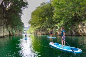 Stand up paddle privato di mezza giornata sul fiume Isonzo