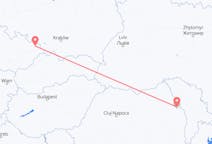 Flights from Ostrava in Czechia to Iași in Romania