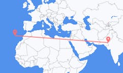 出发地 印度杰伊瑟尔梅尔目的地 葡萄牙丰沙尔的航班