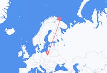 Fly fra Warszawa til Murmansk