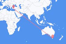 Flyg från Hobart till Antalya