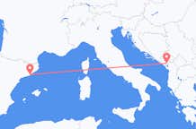 Flyg från Podgorica till Barcelona