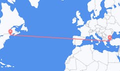 เที่ยวบิน จาก Rockland, สหรัฐอเมริกา ไปยัง Edremit, ตุรกี