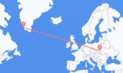 Flyrejser fra Rzeszow, Polen til Paamiut, Grønland
