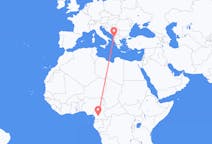 Flyg från Yaoundé, Kamerun till Tirana, Albanien