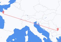 Flyrejser fra Rennes til Sofia