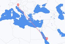 Flyrejser fra Jeddah til Rijeka