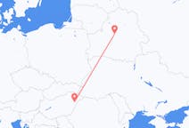 Flyreiser fra Minsk, Hviterussland til Debrecen, Ungarn