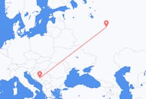 Flyg från Nizjnij Novgorod till Sarajevo