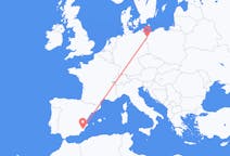 폴란드 슈체친에서 출발해 스페인 무르시아로(으)로 가는 항공편