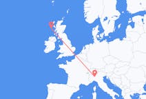 Flights from Barra, the United Kingdom to Milan, Italy