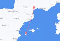 Flights from Béziers, France to Ibiza, Spain