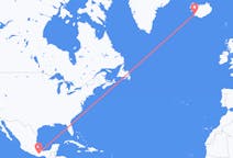 Flights from Oaxaca to Reykjavík