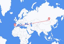 Flights from Chita, Russia to Seville, Spain