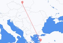Flights from Katowice in Poland to İzmir in Turkey