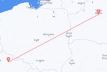 Vols depuis la ville de Minsk vers la ville de Pardubice