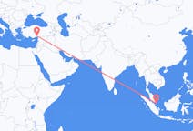 Flights from Tanjung Pinang, Indonesia to Adana, Turkey