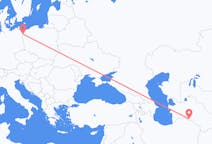Flights from Ashgabat to Szczecin