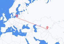 Flights from Andijan, Uzbekistan to Gdańsk, Poland