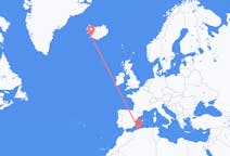 Flyg från Chlef, Algeriet till Reykjavik, Island