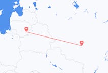 Vluchten van Vilnius naar Lipetsk