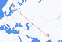 Flights from Bhadrapur, Mechi, Nepal to Jyväskylä, Finland