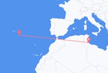 Flights from Djerba, Tunisia to Santa Maria Island, Portugal